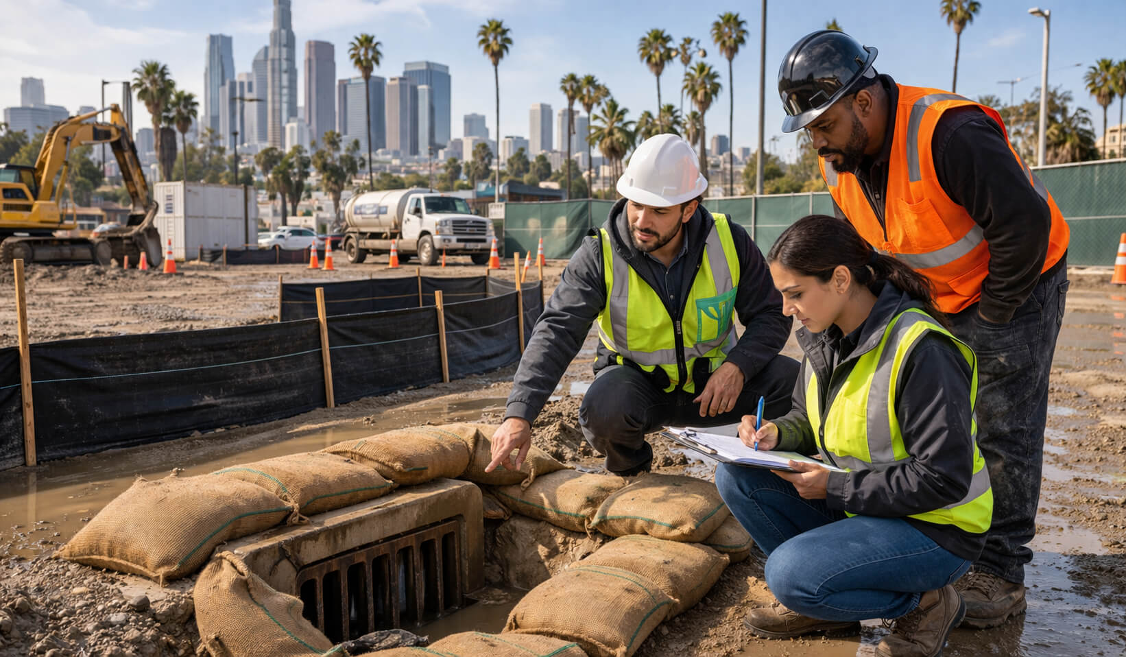 SWPPP Consultant Los Angeles | SMARTS & Compliance Services